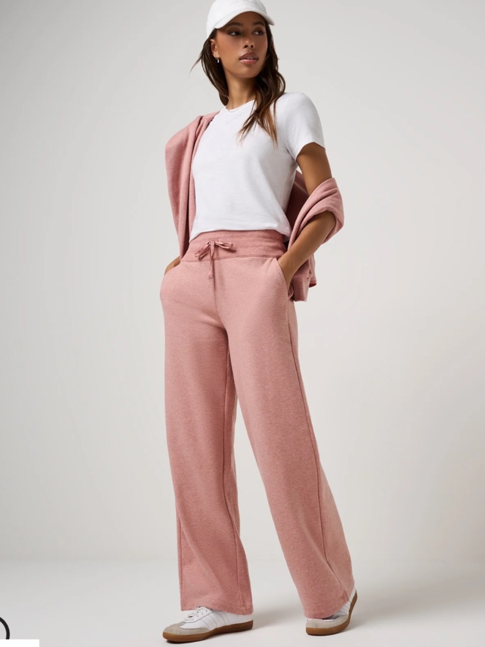 NWT Travis Matthew Save The Day 2.0 HR Cloud Pants Heather Brick Dust Sz S 2-4 - Picture 2 of 13